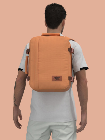 CabinZero Smeđi ruksak CabinZero Classic 28L Gobi sands