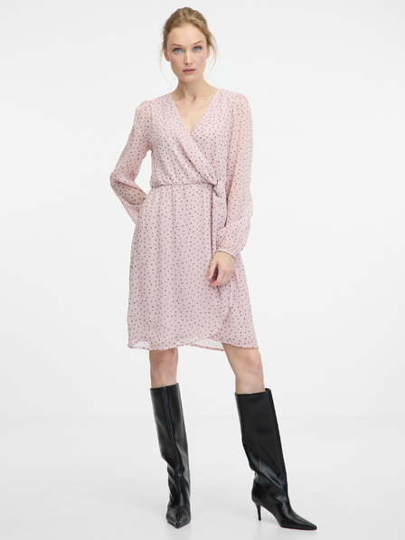 Orsay Svijetlo ružičasta ženska haljina do koljena ORSAY