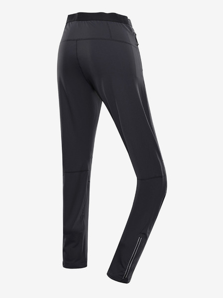 ALPINE PRO Ženske softshell hlače ALPINE PRO ABARA dk.true grey