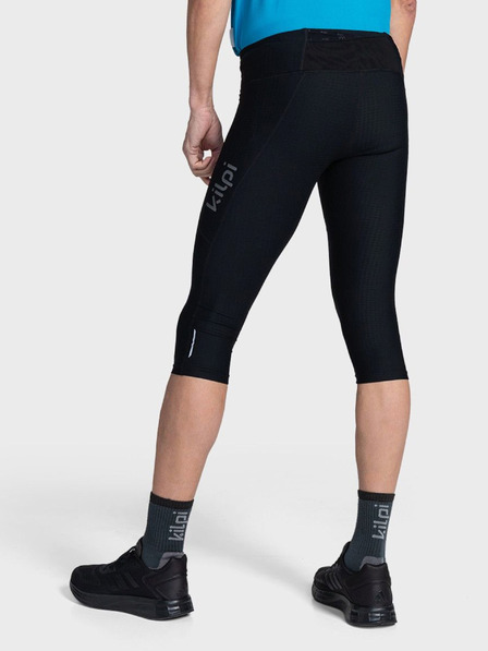 Kilpi Crne muške kompresijske tajice 3/4 Kilpi TERRY-M