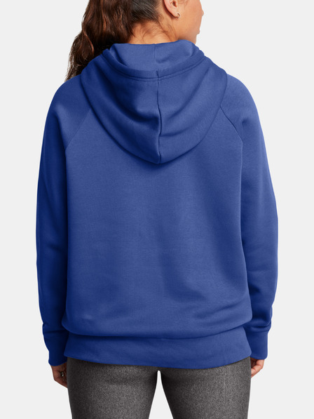 Under Armour Ženska majica Under Armour Rival Fleece Wordmark Hoodie-BLU