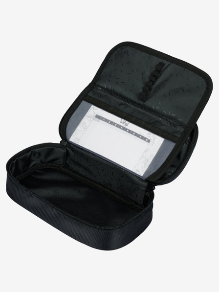 BAAGL Crna školska pernica Baagl Skate Red