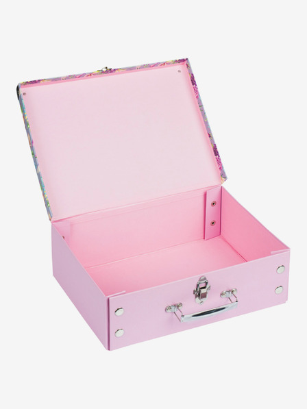 BAAGL Ljubičasta sklopiva školska torbica s okovom Baagl Hummingbird