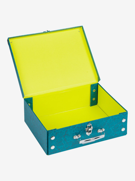 BAAGL Zelena sklopiva školska torba s Baagl T-Rex dodacima