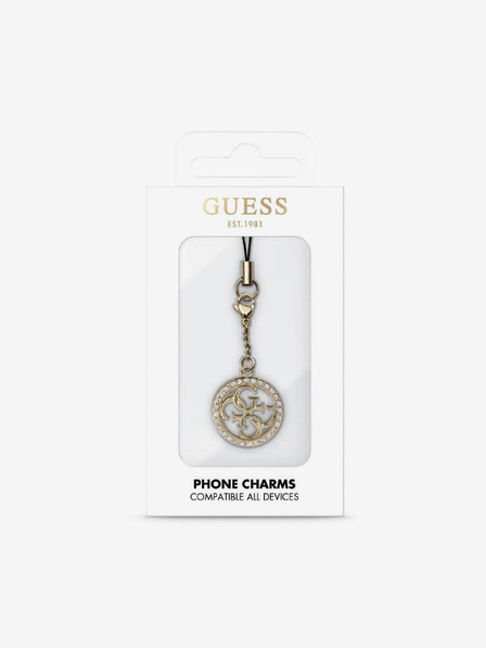Guess Guess privjesak 4G Strass metalni logotip