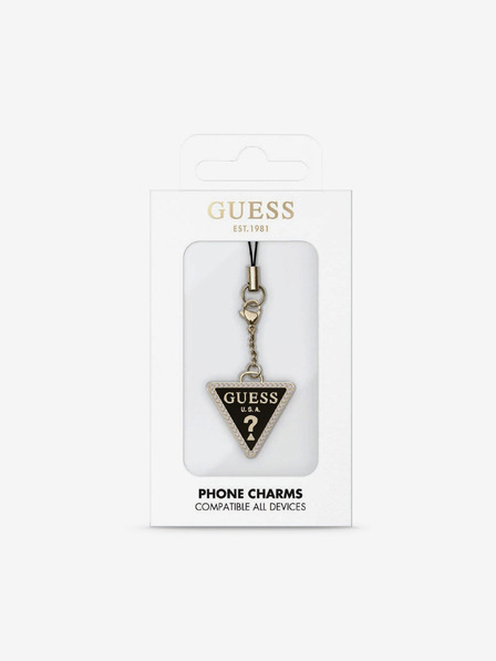 Guess Guess privjesak Strass trokut metalni logotip