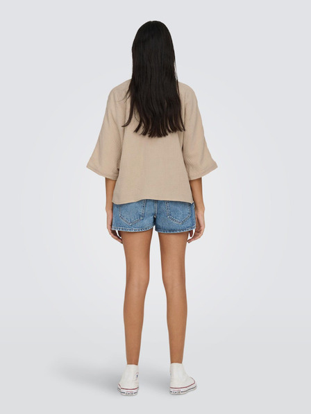 ONLY Bež ženska bluza ONLY Thyra