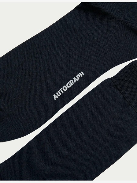 Marks & Spencer 3 para čarapa, visoki udio egipatskog pamuka Marks & Spencer tamnoplave