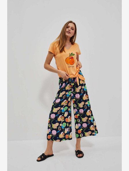 Moodo Narančasta majica s Moodo printom