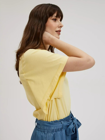 Moodo Moodo žuta majica širokih rukava