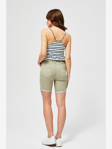 Moodo Zelene ženske kratke hlače Moodo