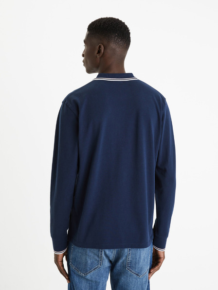 Celio Tamnoplava muška base polo majica Celio Decolml