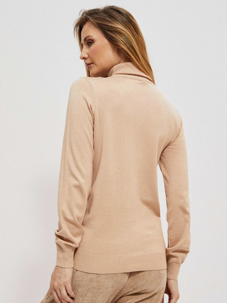 Moodo Ženska dolčevita Moodo bež boje