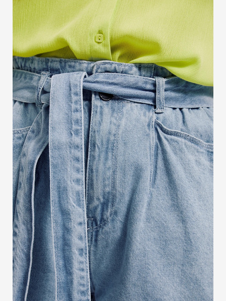 Moodo Moodo ženske kratke traper hlače svijetlo plave boje