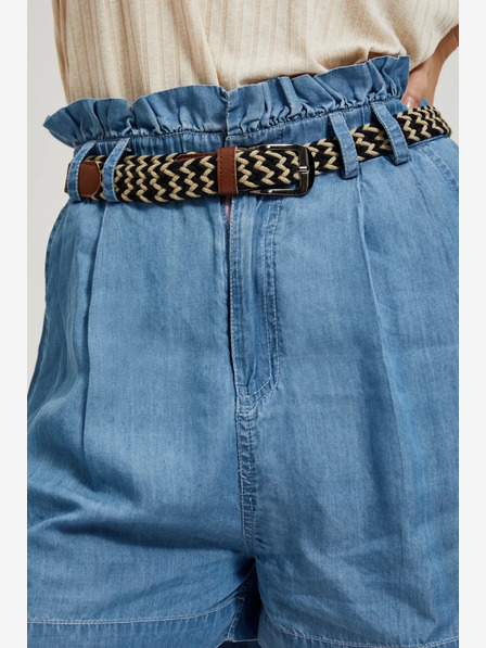 Moodo Moodo plave ženske traper kratke hlače