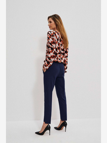 Moodo Moodo tamnoplave ženske hlače