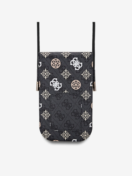 Guess Guess PU 4G Peony višebojna telefonska torba crna