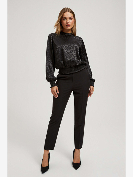 Moodo Moodo crna košulja s volanima