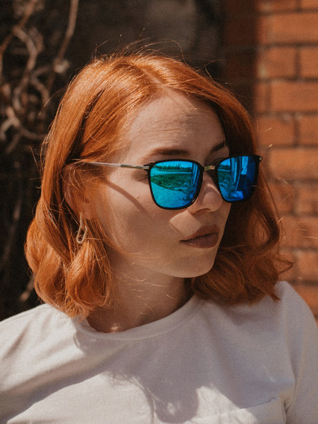 VEYREY Veyrey Tickles srebrne unisex polarizirane sunčane naočale