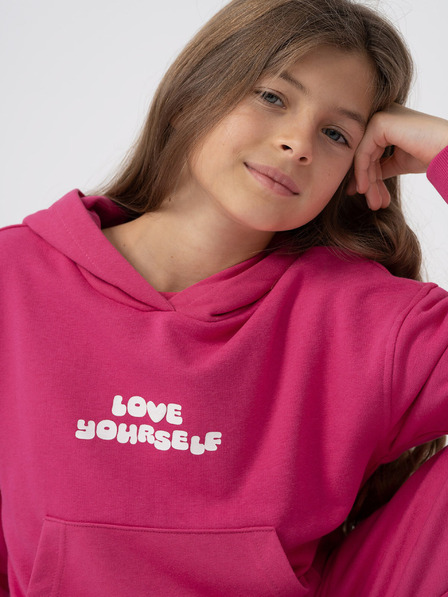 4F Pamučna majica za djevojčice