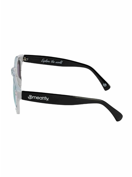 Meatfly Meatfly sunčane naočale Lunaris Pink Clouds | Crna | Veličina