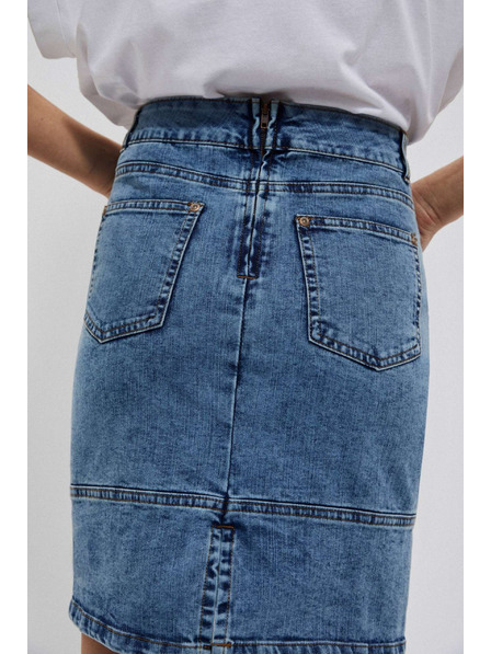 Moodo Plava ženska traper suknja Moodo