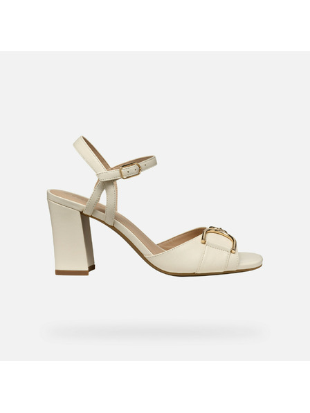 Geox Krem ženske sandale Geox Neeraklia 80