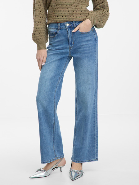 Orsay Plave ženske široke traperice ORSAY