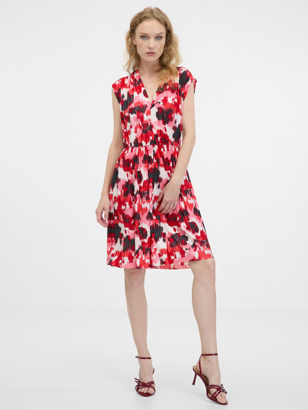 Orsay Crvena ženska haljina do koljena ORSAY