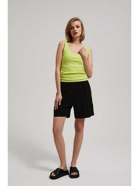 Moodo Crne ženske kratke hlače Moodo