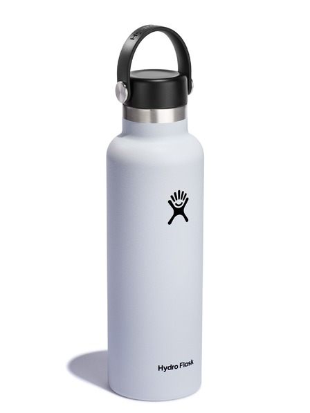 Hydro Flask Hydro Flask Termos boca od nehrđajućeg čelika Standardna fleksibilna kapica za usta 21 oz (621 ml) bijela