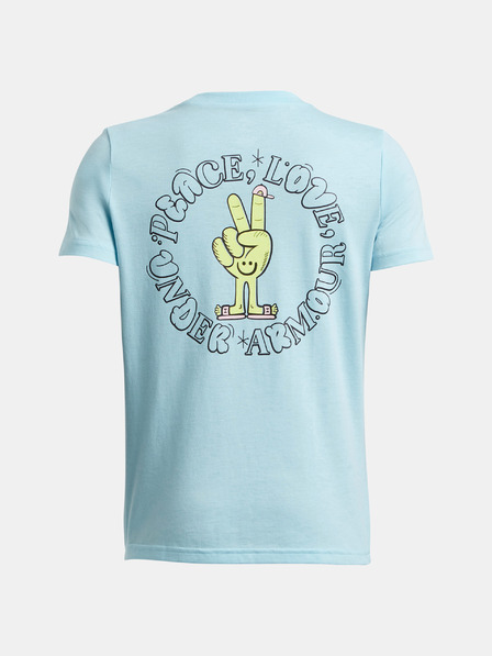 Under Armour Dječja majica Under Armour UA B PEACE LOVE UA SS