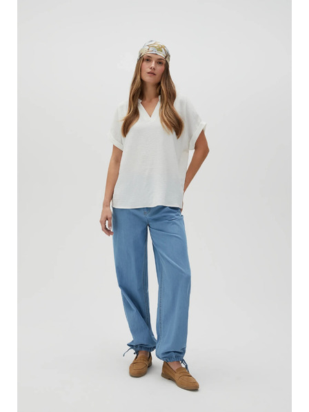 Moodo Moodo bijela ženska košulja