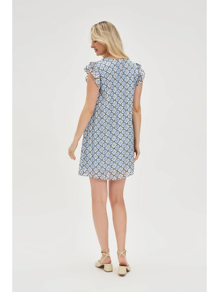 Moodo Moodo plava ženska haljina