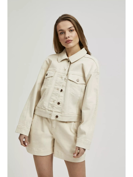 Moodo Krem traper jakna