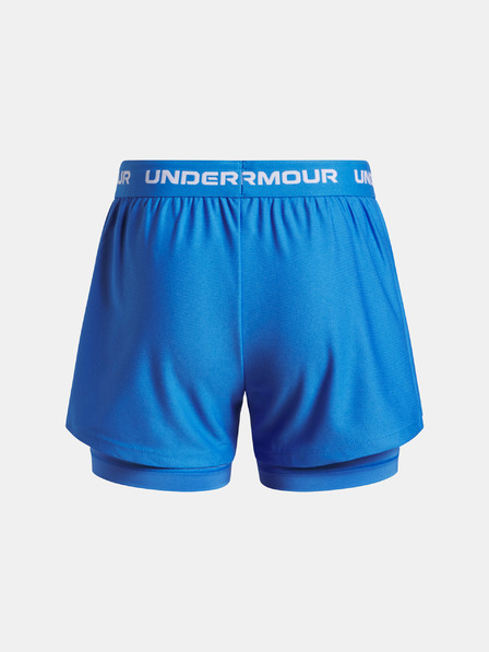 Under Armour Djevojačke kratke hlačice Under Armour UA Tech Play Up 2n1 Short-BLU