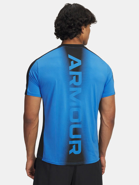 Under Armour Muška majica Under Armour UA HG Wordmark SS-BLU
