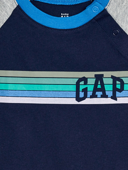 GAP Baby majica Gap logo raglan GAP