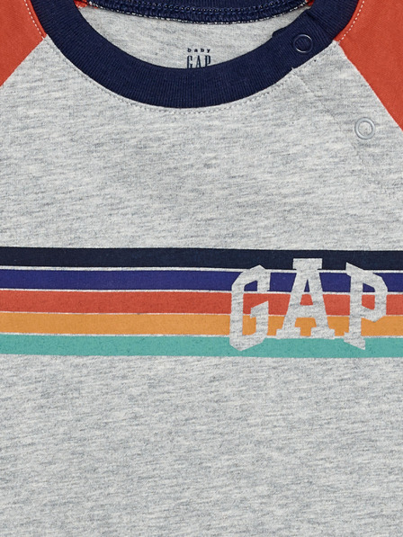 GAP Baby majica Gap logo raglan GAP