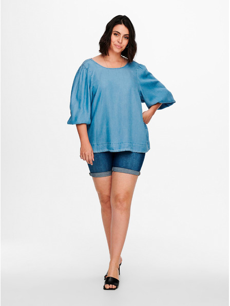 ONLY CARMAKOMA Plava traper bluza SAMO CARMAKOMA