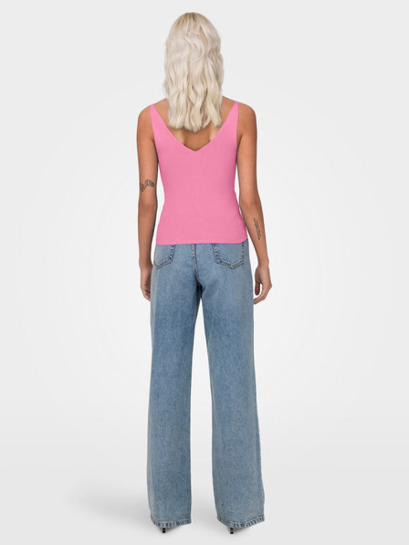 Jacqueline de Yong Ružičasta ženska osnovna majica bez rukava JDY Nanna