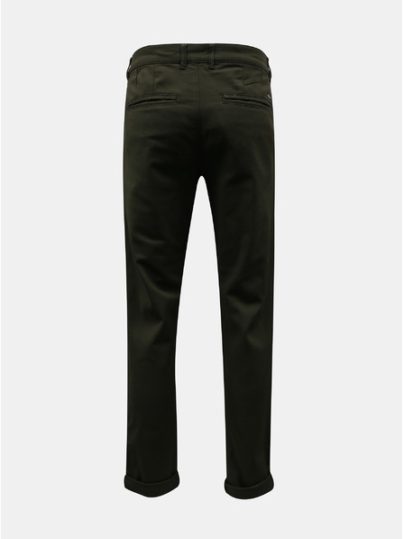 Blend Chino hlače od mješavine kaki boje