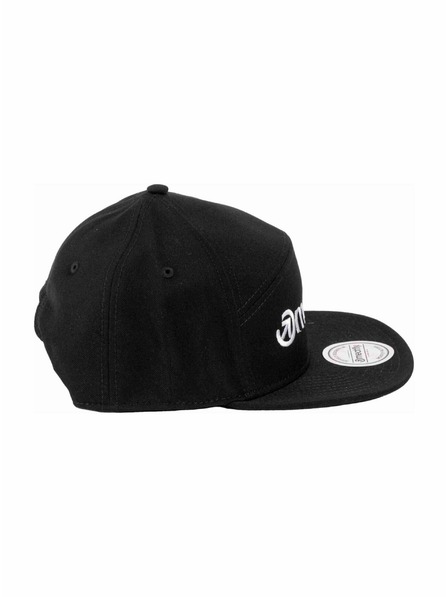 Meatfly Meatfly šilterica Creeper 6 Panel Snapback Black / White Logo | Crna | Veličina