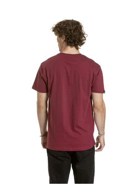 Meatfly Meatfly muška majica Joe Dark Wine | Crvena