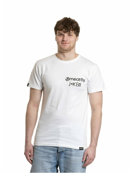 Meatfly Meatfly muška majica Keke Dance White