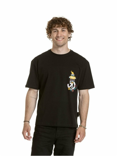 Meatfly Meatfly unisex majica Dwarf Black Dwarf