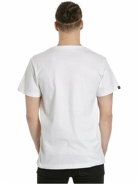 Meatfly Meatfly muška majica MF Logo White | Bijela | Veličina M | 100% pamuk