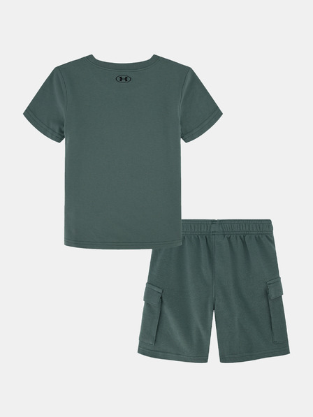 Under Armour Dječački set Under Armour UA CARGO SHORT SET-GRN