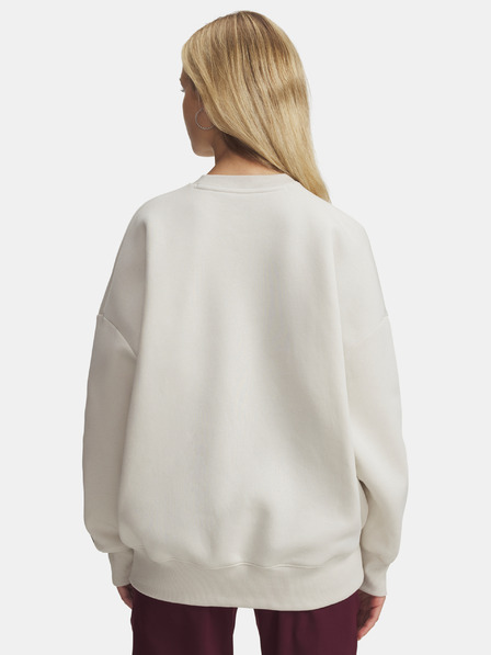 Under Armour Ženska dukserica Under Armour Rival Flc OS Varsity Crew-WHT