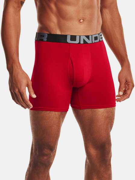 Under Armour Muške bokserice Under Armour Charged Cotton 6in (3 kom)